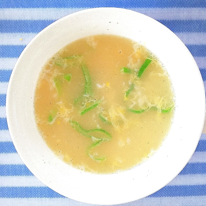 お湯を注ぐだけ❗簡単‼️美味しい中華スープ